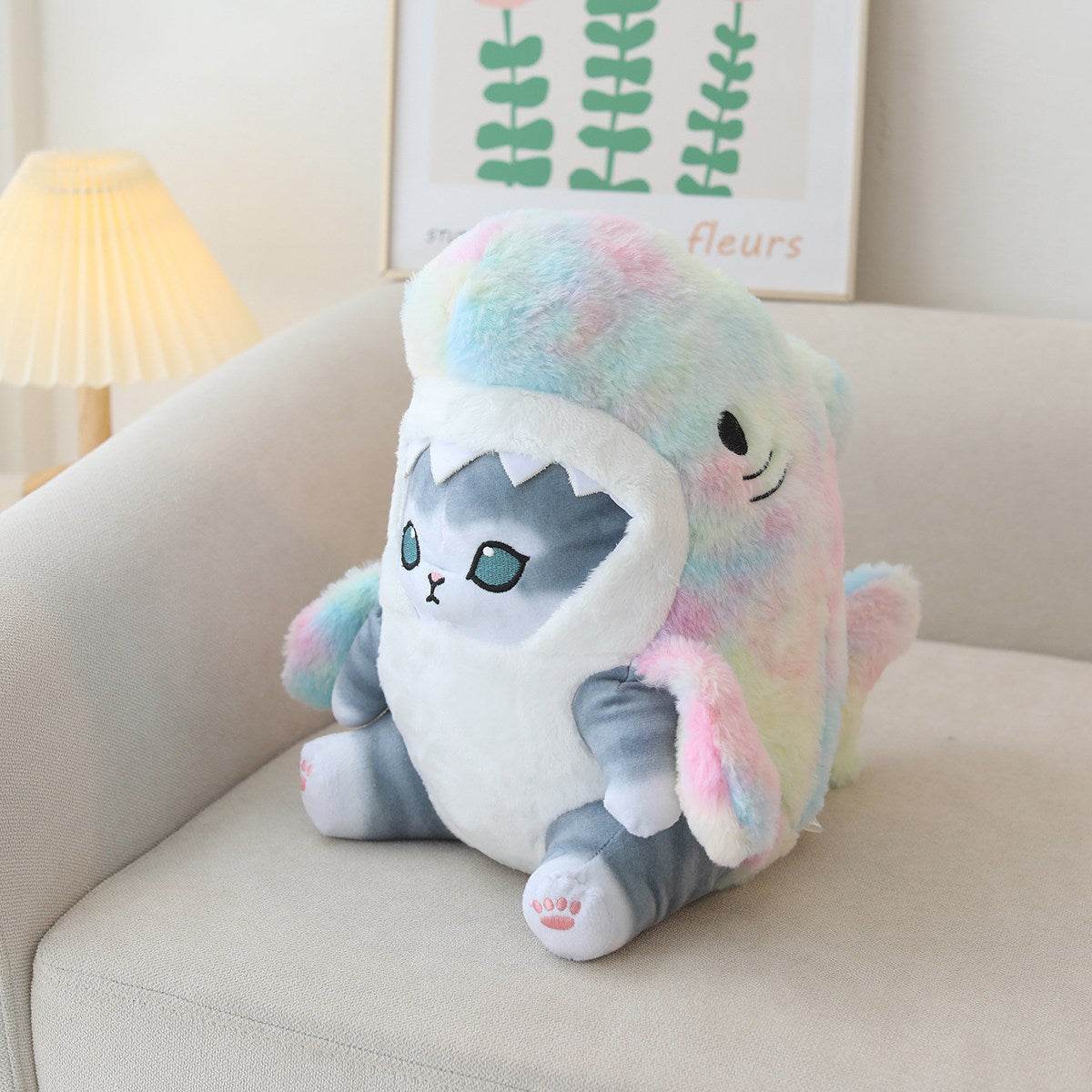 BuyShark Cat Plush - Goodlifebean Plushies | Stuffed Animals