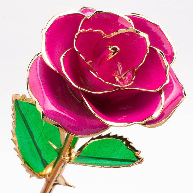 BuyHandmade 24K Gold-Plated Rose - Goodlifebean Plushies | Stuffed Animals