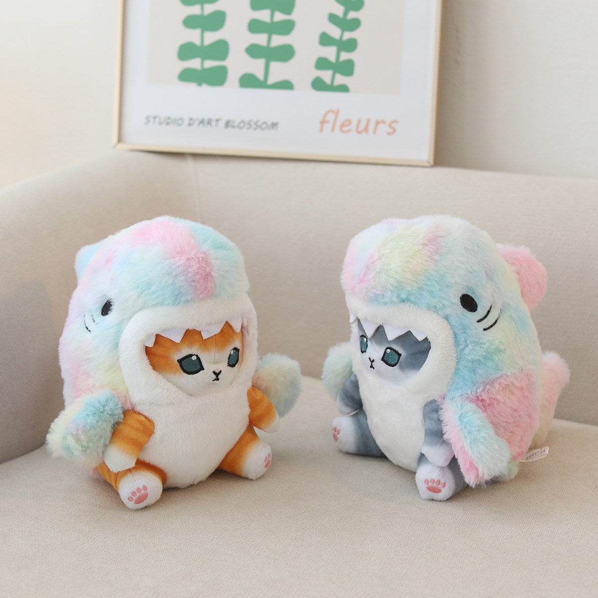 BuyShark Cat Plush - Goodlifebean Plushies | Stuffed Animals