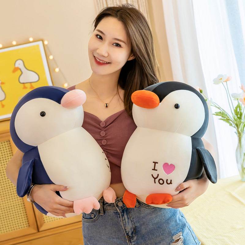 BuyFrostyFin: Cute Frosty Penguin Plushie - Goodlifebean Plushies | Stuffed Animals