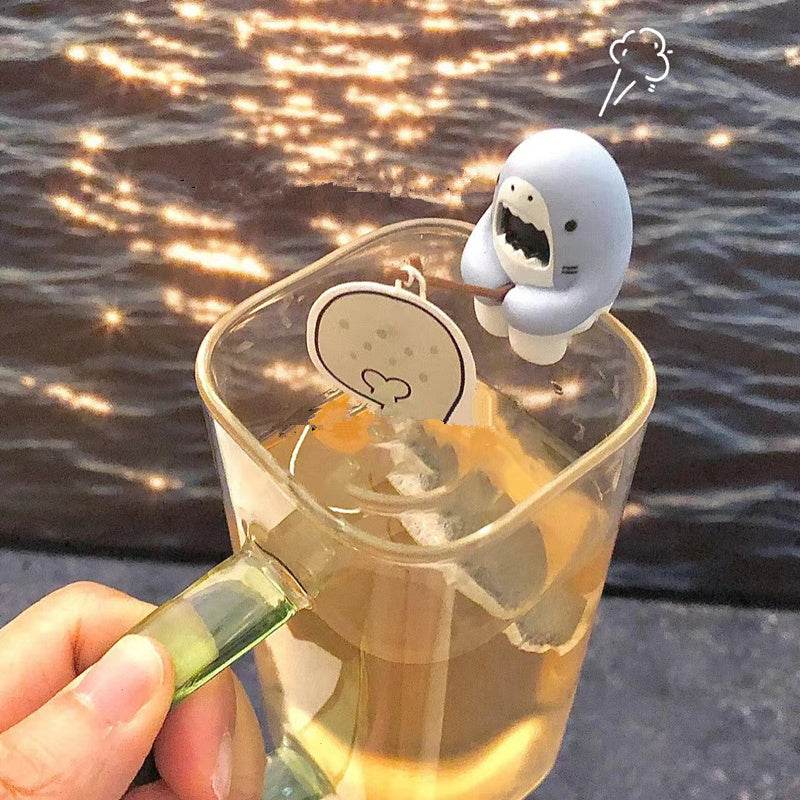 Shop Quirky Shark Tea Bag Holder - Goodlifebean Plushie | Stuffed Animal