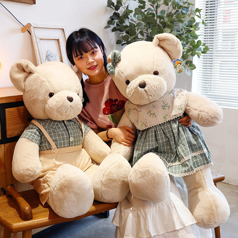 Shop Mr. and Mrs Beary | Giant Teddy Bear Couple - Goodlifebean Plushie | Stuffed Animal