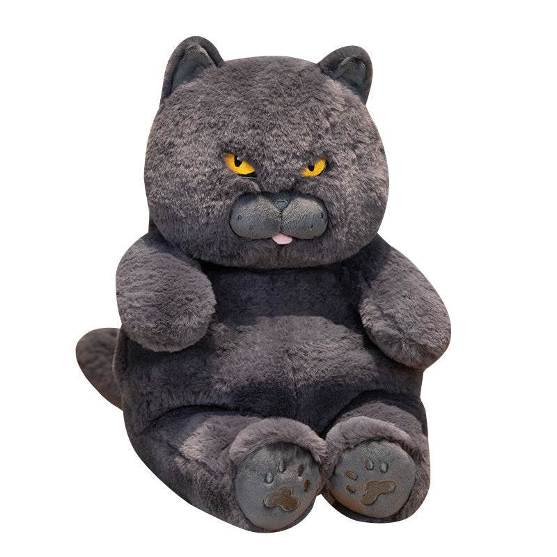 BuyGiant Mad Cat Plush | Angry Cat Plushies - Goodlifebean Plushies | Stuffed Animals