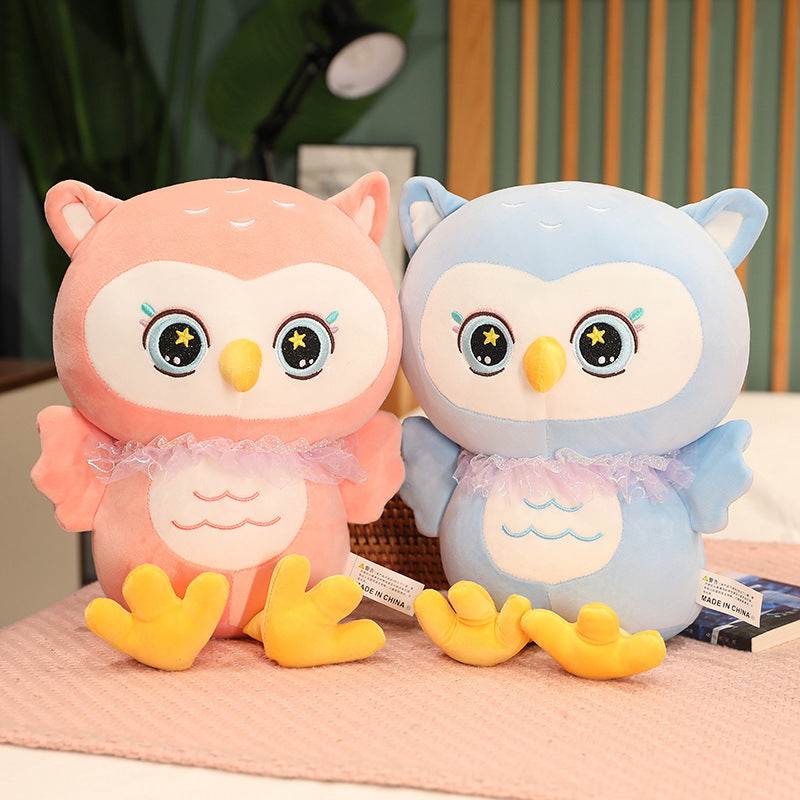 Shop Luna the Owl Plushie - Goodlifebean Plushie | Stuffed Animal