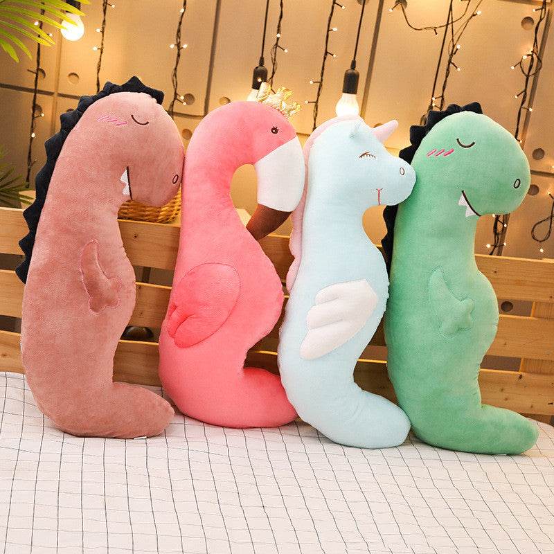 Shop Iggie: Large Stuffed Dino Body Pillow Plush - Goodlifebean Plushie | Stuffed Animal