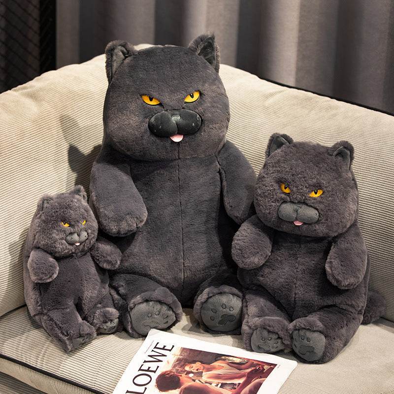 BuyGiant Mad Cat Plush | Angry Cat Plushies - Goodlifebean Plushies | Stuffed Animals