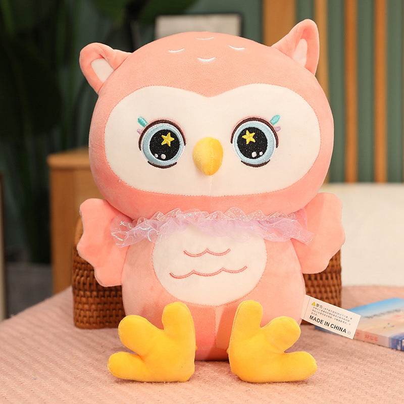 Shop Luna the Owl Plushie - Goodlifebean Plushie | Stuffed Animal