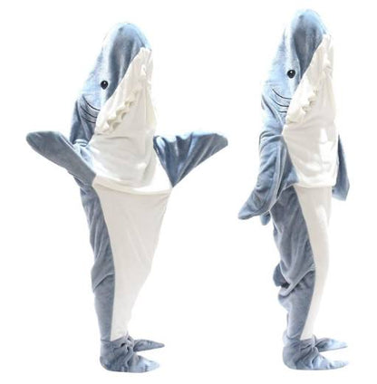Shop Cozy Sharkie™: Cozy Shark Hoodie Blanket For Adults - Goodlifebean Plushies | Stuffed Animals