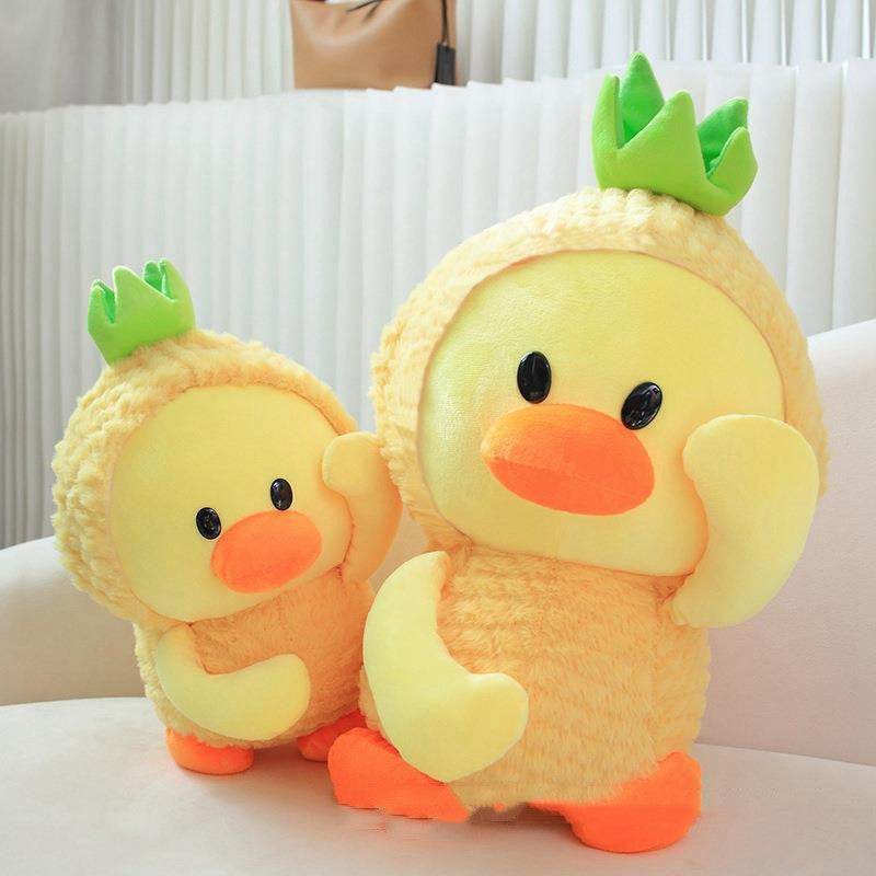 Plucky: Kawaii Pineapple Duck Plushie - Goodlifebean
