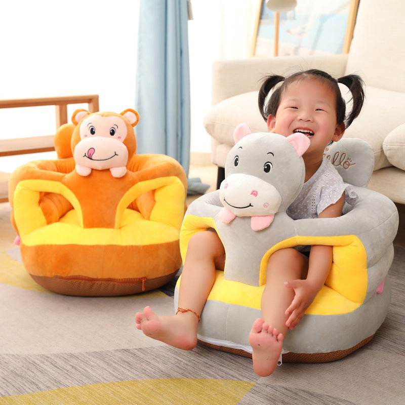 Shop SnuggleSeat: Soft and Cozy Anti-Roll Baby Char - Goodlifebean Plushie | Stuffed Animal