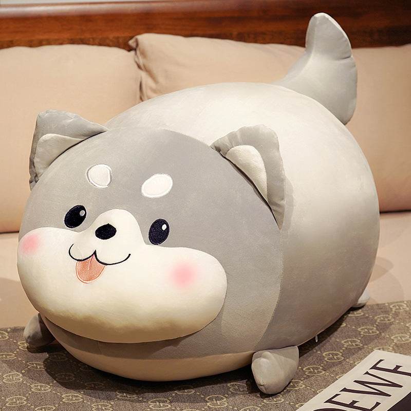 BuyLoki: Giant Chubby Husky Plushie | Stuffed Animal Husky - Goodlifebean Plushies | Stuffed Animals