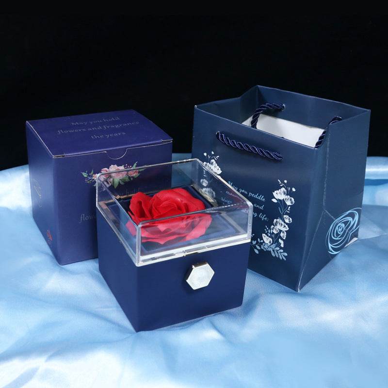 BuyRotating Eternal Rose Gift Box - Goodlifebean Plushies | Stuffed Animals