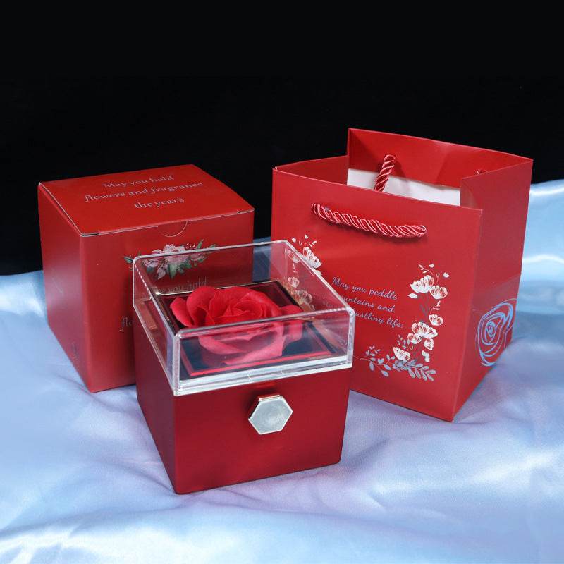 BuyRotating Eternal Rose Gift Box - Goodlifebean Plushies | Stuffed Animals