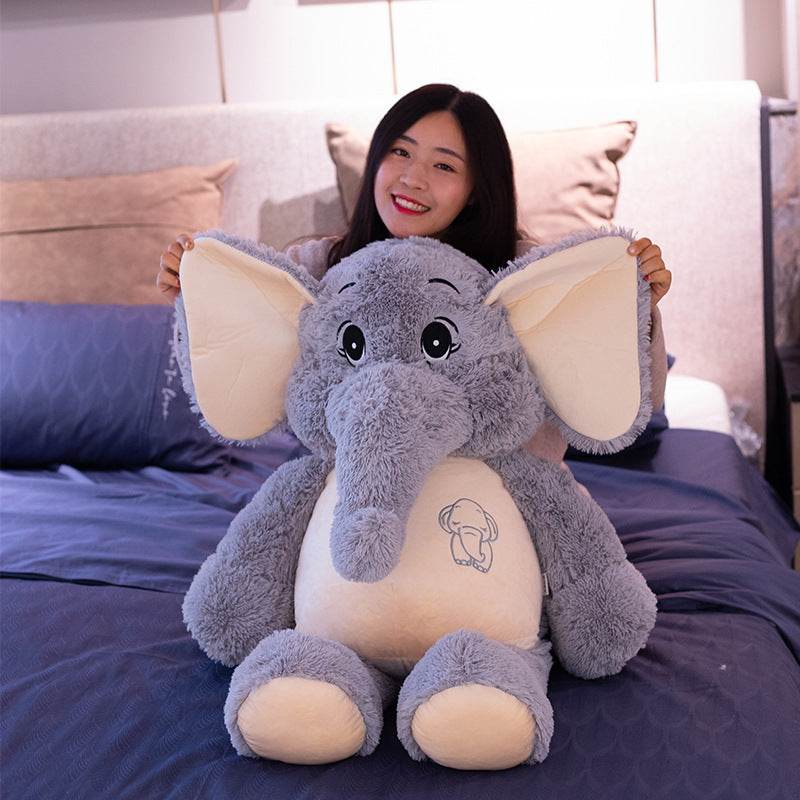 BuyGigantic 4ft Elephant Plushie - Goodlifebean Plushies | Stuffed Animals