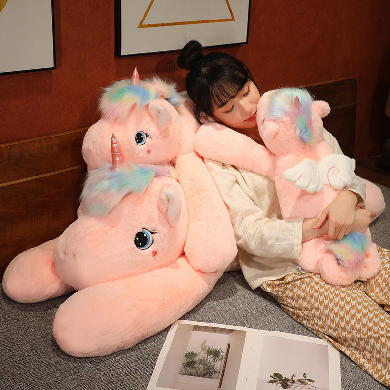 Shop Sparkles: JUMBO Unicorn with Wings Plushie - Goodlifebean Plushie | Stuffed Animal
