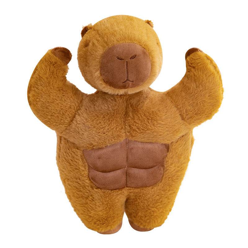 Shop Buffed Up Capybara Plushie - Goodlifebean Plushie | Stuffed Animal