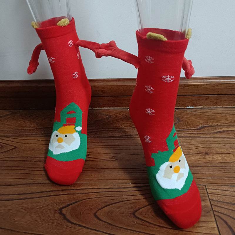 BuyHand holding Christmas Socks - Goodlifebean Plushies | Stuffed Animals