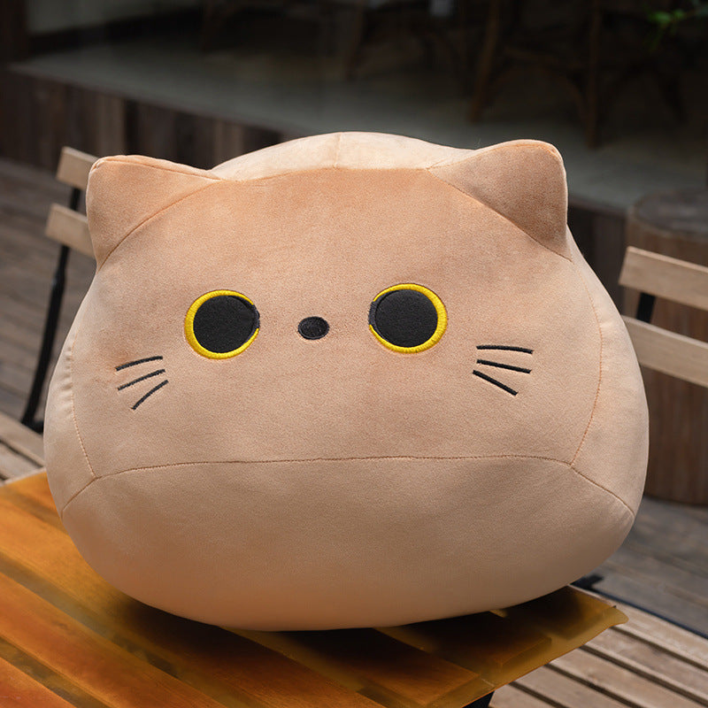 BuyCookie: Cute Toothless Cat Plush | 21" - Goodlifebean Plushies | Stuffed Animals