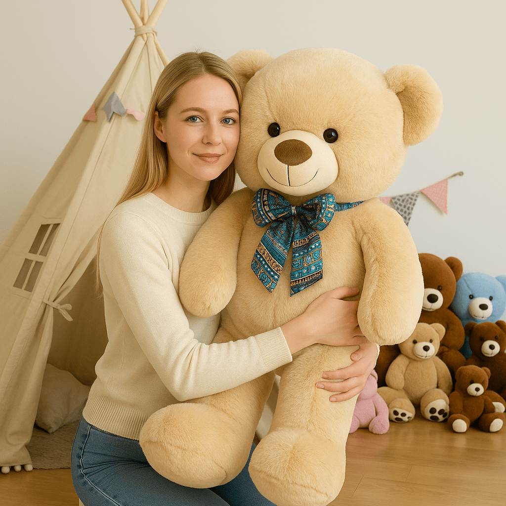Snugbear – Big Teddy Bear (Life‑Size Giant Snuggly Bear) - Goodlifebean Stuffed Animals