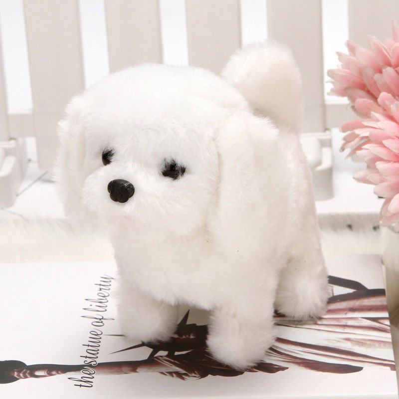Cute Bichon Frise Puppy Plushie | Stuffed Animal Bichon Frise - Goodlifebean Stuffed Animals