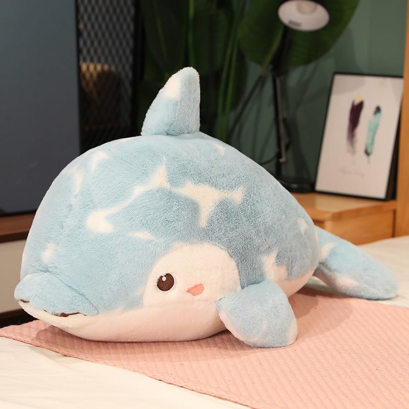 Delphi: Giant Kawaii Dolphin Plushie | Stuffed Animal Dolphin - Goodlifebean Stuffed Animals