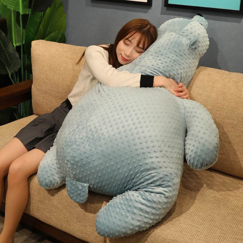 Shop Iceball: Giant Chonky Polar Bear Plushie | 4ft Stuffed Polar Bear - Goodlifebean Plushie | Stuffed Animal