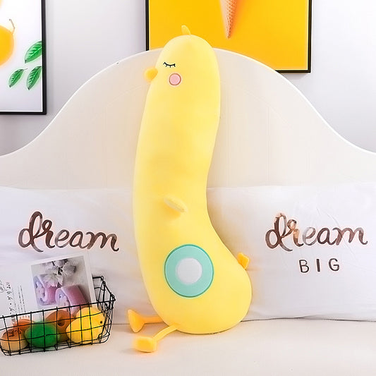 Shop Della Duck: Giant Cuddly Body Pillow Plush - plush Goodlifebean Plushies | Stuffed Animals