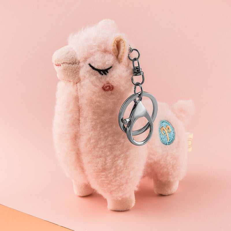 Shop Alpi The Alpaca | Kawaii Plush Alpaca Bag Charm | Lil Beans Keychain - Goodlifebean Plushie | Stuffed Animal