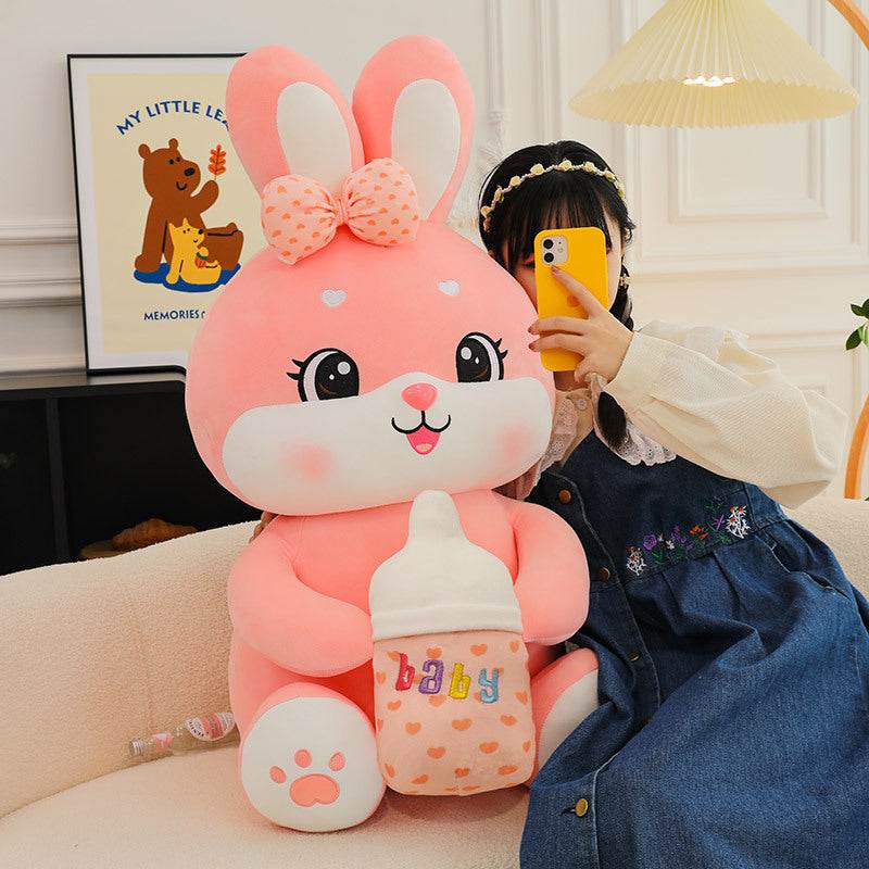 Shop Poffy: Giant Cute Bunny Plush - Goodlifebean Plushie | Stuffed Animal