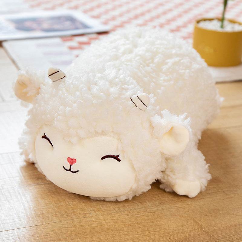 Shop Kawaii Chonky Sheep Plushie | Stuffed Animal Sheep - Goodlifebean Plushie | Stuffed Animal