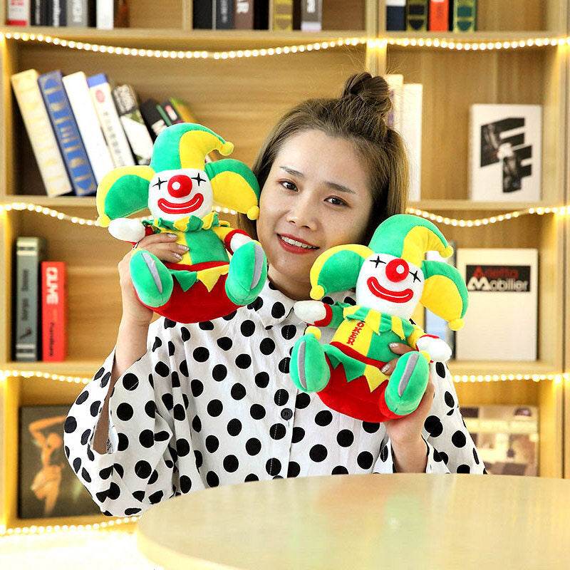 Shop Scary Spooky Clown Halloween Plush - Goodlifebean Plushie | Stuffed Animal