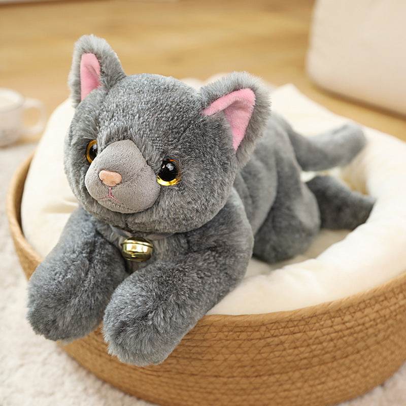 Shop Furry Feline Friends | Lifelike Stuffed Animal Cat Plush - Goodlifebean Plushie | Stuffed Animal