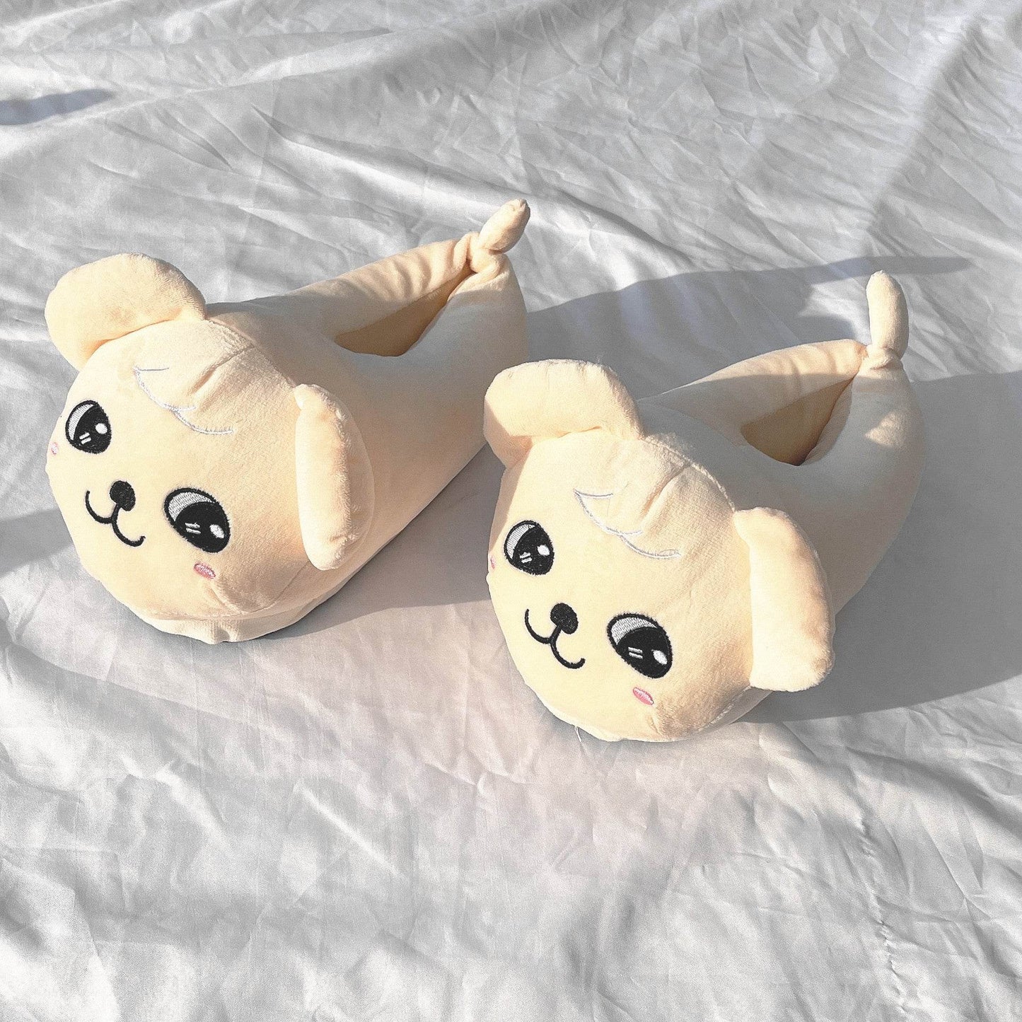 BuyPlushie Paws: Kawaii Cushiony Slippers - Goodlifebean Plushies | Stuffed Animals