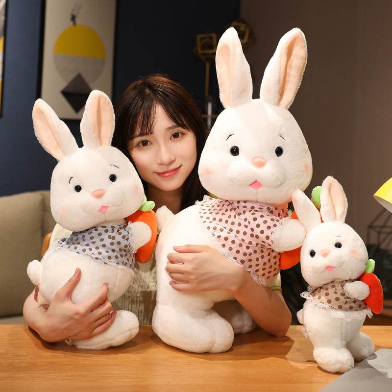 Tubby : Carrot Loving Bunny Plushie - Goodlifebean