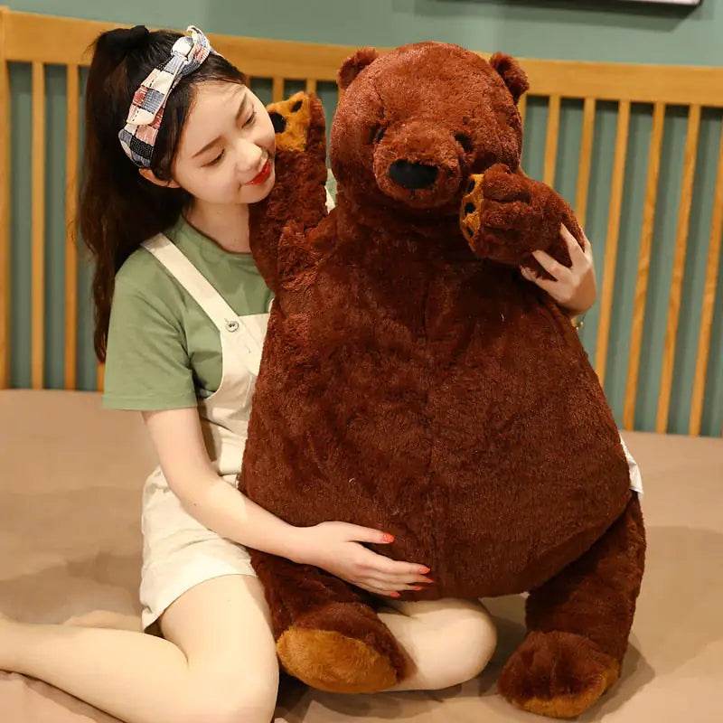 Shop FurryTale: Giant Brown Teddy Bear - Goodlifebean Plushie | Stuffed Animal