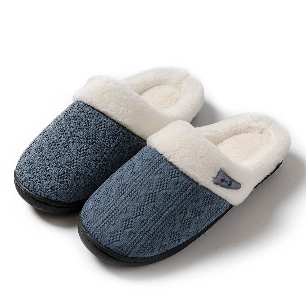 Shop FluffKnit Cozy Plush Slippers | Fluffy Indoor Slippers - Goodlifebean Plushie | Stuffed Animal