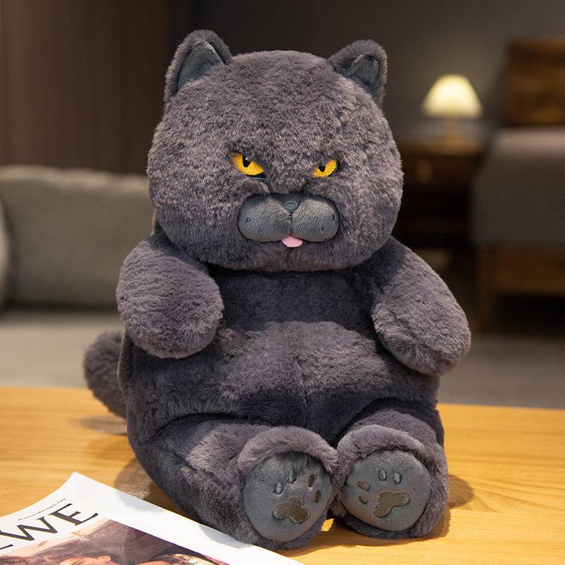 BuyGiant Mad Cat Plush | Angry Cat Plushies - Goodlifebean Plushies | Stuffed Animals