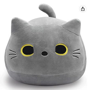 BuyCookie: Cute Toothless Cat Plush | 21" - Goodlifebean Plushies | Stuffed Animals