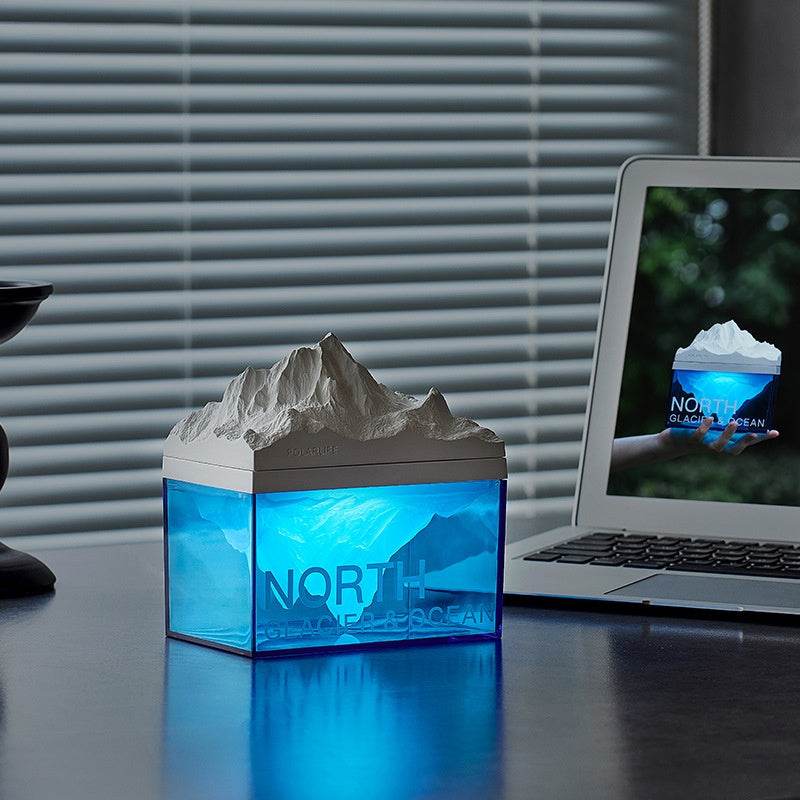 BuyFrostAura™ Glacier Atmosphere Night Light - Goodlifebean Plushies | Stuffed Animals