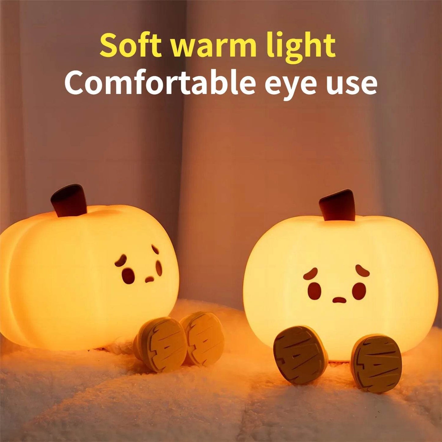 BuyKawaii Pumpkin Lamp - Goodlifebean Plushies | Stuffed Animals