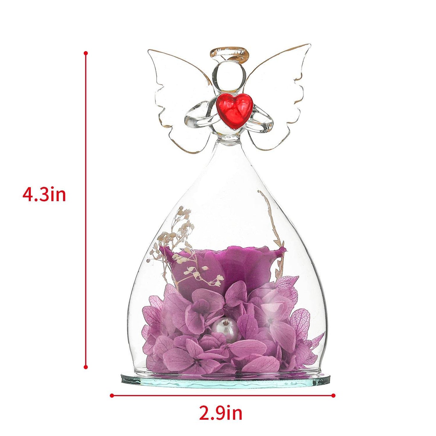 Shop Angelic Eternal Rose Gif for Her - Goodlifebean Plushie | Stuffed Animal