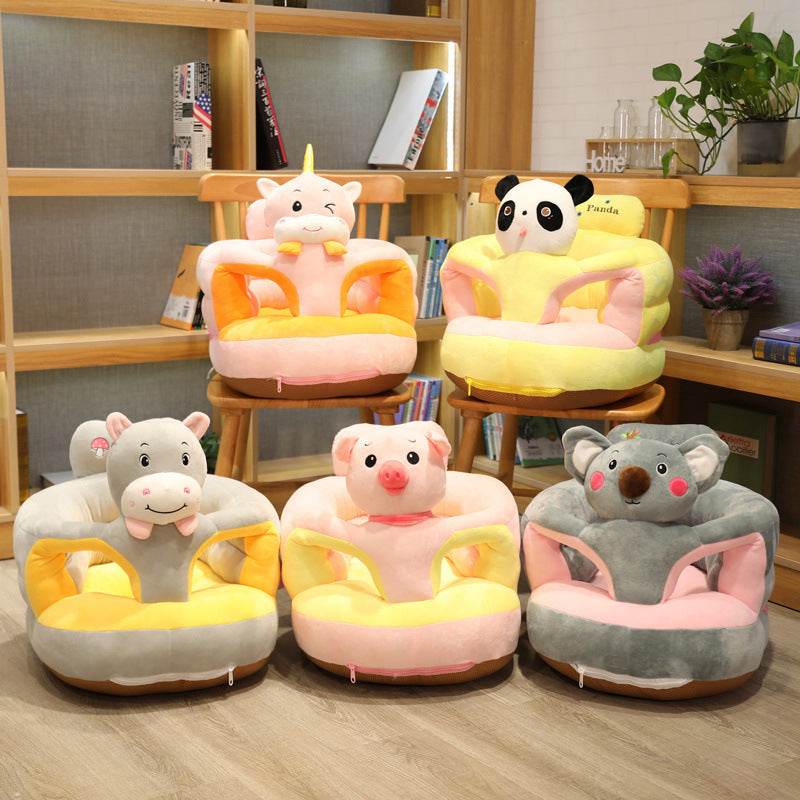 Shop SnuggleSeat: Soft and Cozy Anti-Roll Baby Char - Goodlifebean Plushie | Stuffed Animal