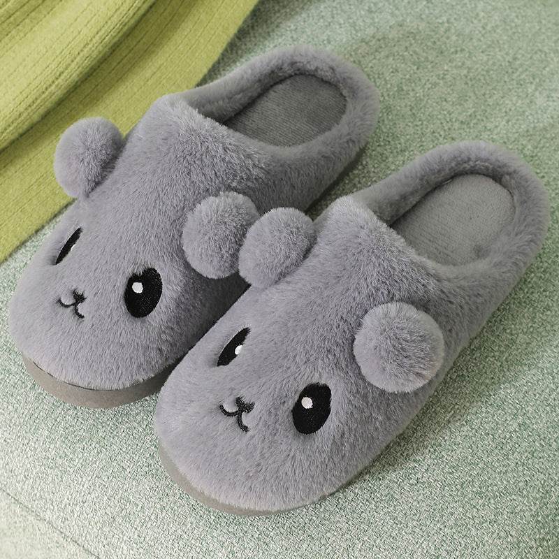 Shop Kawaii Thick-Sole Plush Slippers - Goodlifebean Plushie | Stuffed Animal