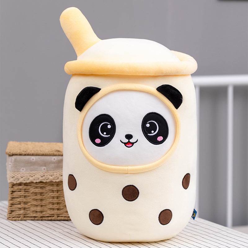 BuyKawaii Panda in Boba Tea Plushie | Bubble Tea Plush - Goodlifebean Plushies | Stuffed Animals