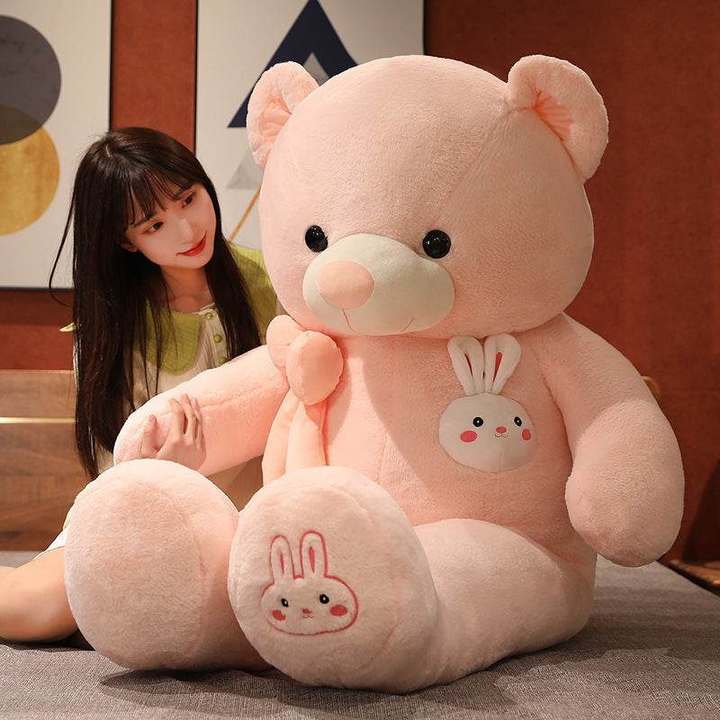 Shop Giant Pink Sakura Teddy Bear (3ft) - Goodlifebean Plushie | Stuffed Animal