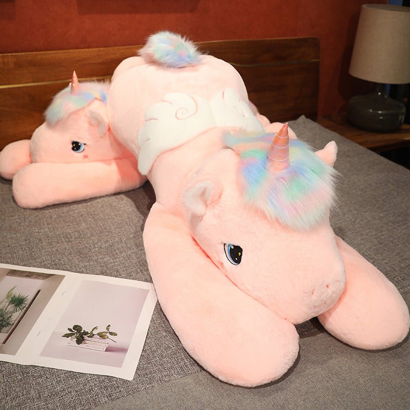 Sparkles: JUMBO Unicorn with Wings Plushie - Goodlifebean Stuffed Animals