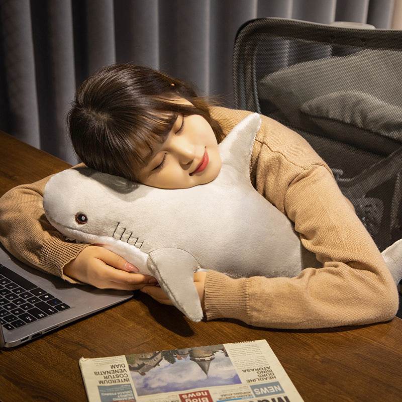 BuyMegaJaws: Giant 5ft Shark Plushie | Big Stuffed Shark - Goodlifebean Plushies | Stuffed Animals