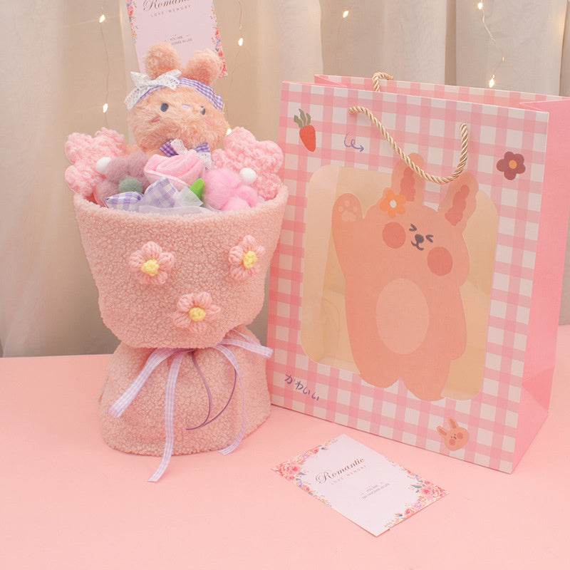 Shop Fluffié: Kawaii Plushie Flower Bouquet - Goodlifebean Plushie | Stuffed Animal