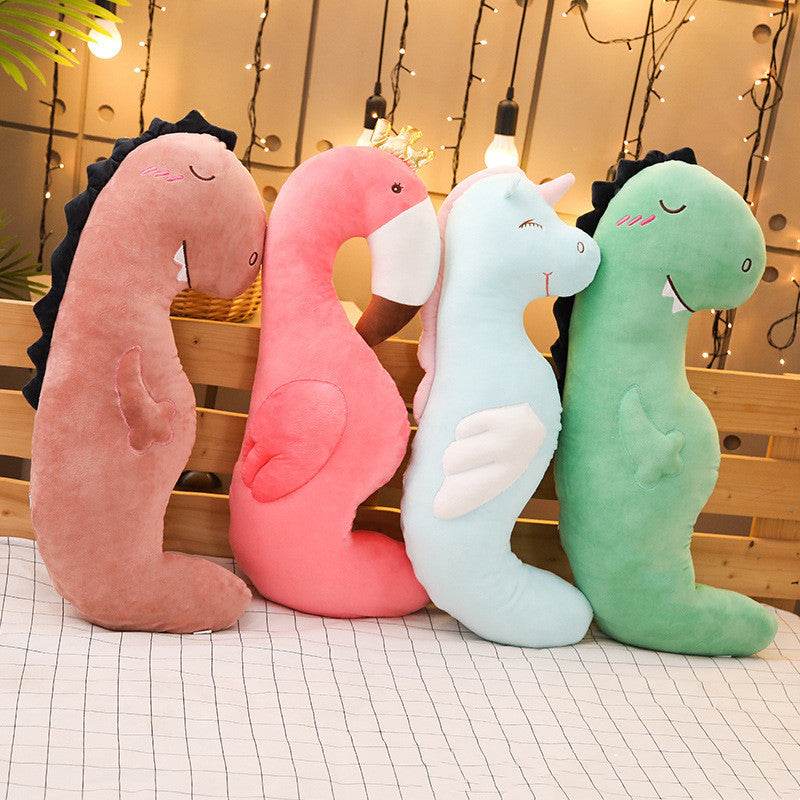 Shop Iggie: Large Stuffed Dino Body Pillow Plush - Goodlifebean Plushie | Stuffed Animal