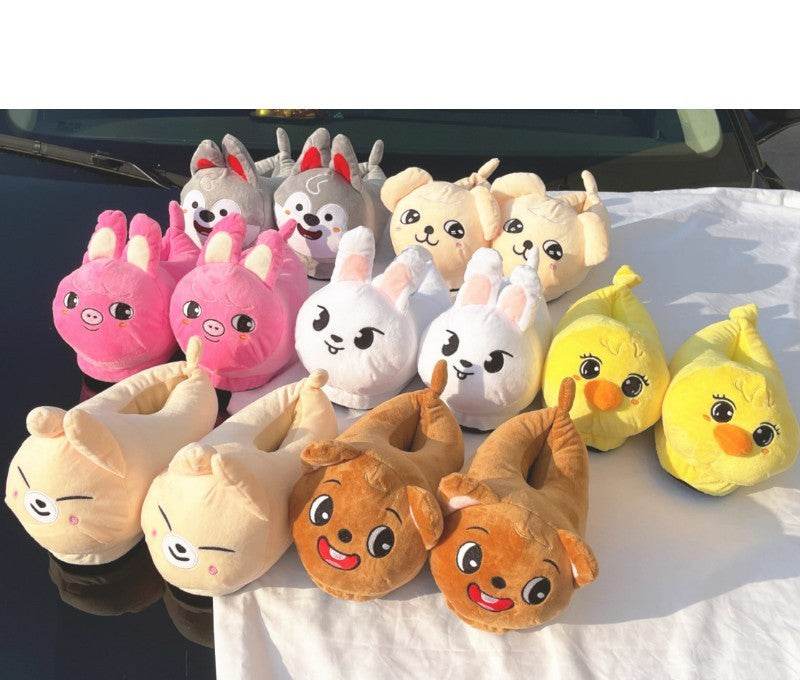 BuyPlushie Paws: Kawaii Cushiony Slippers - Goodlifebean Plushies | Stuffed Animals